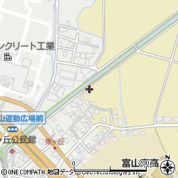 富山県富山市道正9周辺の地図