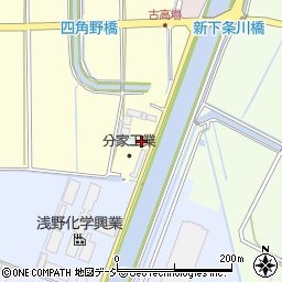 富山県射水市津幡江604-2周辺の地図