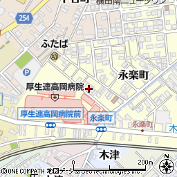 富山県高岡市永楽町6-14周辺の地図