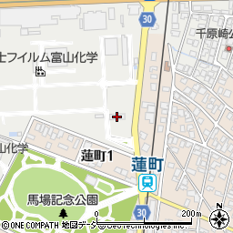 富山化学工業富山第二工場事務所周辺の地図