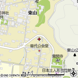 長野県中野市東山8-10周辺の地図