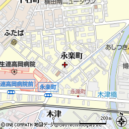 富山県高岡市永楽町7-11周辺の地図