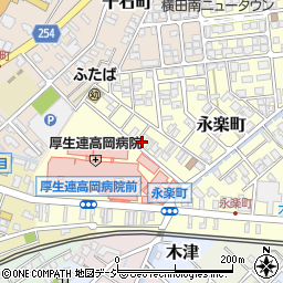 富山県高岡市永楽町6-16周辺の地図