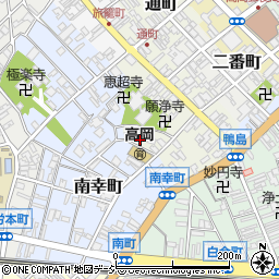 富山県高岡市鴨島町133-3周辺の地図