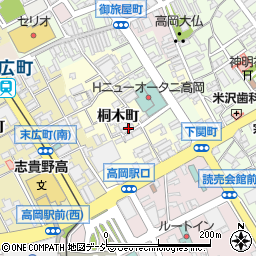 富山県高岡市御旅屋町47周辺の地図