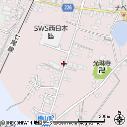 石川県かほく市横山タ127-2周辺の地図