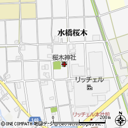 桜木神社周辺の地図