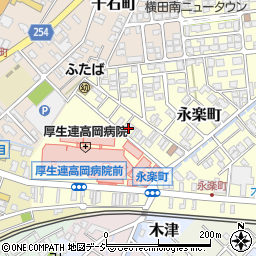 富山県高岡市永楽町6-17周辺の地図