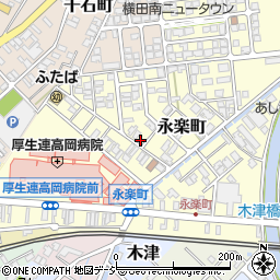 富山県高岡市永楽町7-19周辺の地図