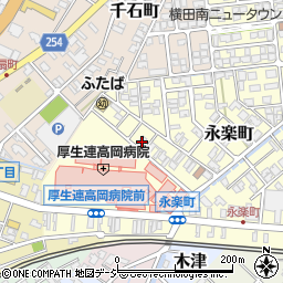 富山県高岡市永楽町6-25周辺の地図