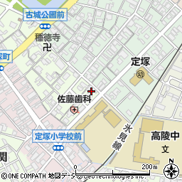 木谷綜合学園定塚小前教室周辺の地図