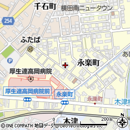富山県高岡市永楽町7-21周辺の地図