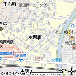 富山県高岡市永楽町7-70周辺の地図