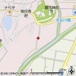 石川県かほく市横山ハ周辺の地図