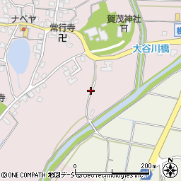石川県かほく市横山（ハ）周辺の地図