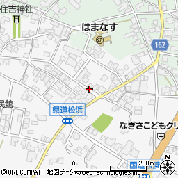 石川県かほく市松浜ロ周辺の地図
