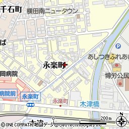 富山県高岡市永楽町7-71周辺の地図