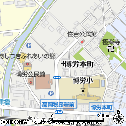 富山県高岡市博労本町9周辺の地図