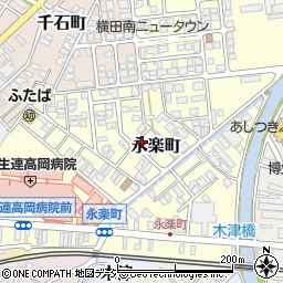 富山県高岡市永楽町7-54周辺の地図