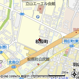 富山県高岡市松原町354-19周辺の地図