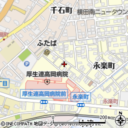 富山県高岡市永楽町6-30周辺の地図