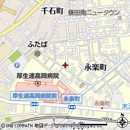富山県高岡市永楽町7-28周辺の地図
