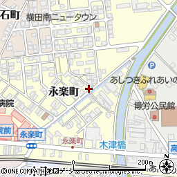 富山県高岡市永楽町7-1周辺の地図