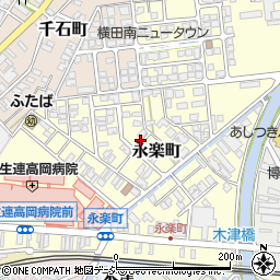 富山県高岡市永楽町7周辺の地図