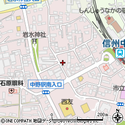 長野ラージサービス周辺の地図