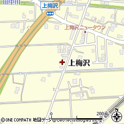 富山県滑川市上梅沢243-4周辺の地図