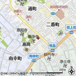 東京保険プロジェクト富山支店周辺の地図