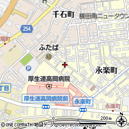 富山県高岡市永楽町6-43周辺の地図
