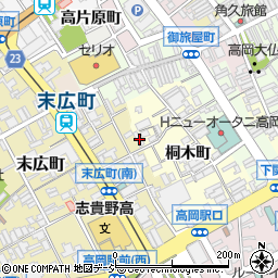 富山県高岡市御旅屋町35周辺の地図