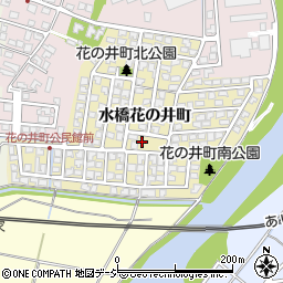 富山県富山市水橋花の井町周辺の地図