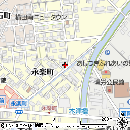 富山県高岡市永楽町8-1周辺の地図