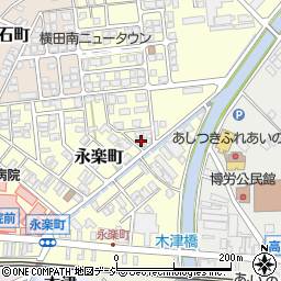 富山県高岡市永楽町8-2周辺の地図