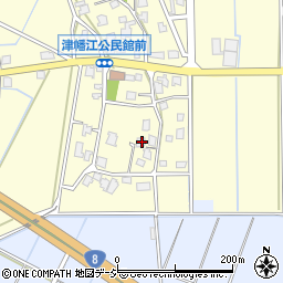 富山県射水市津幡江318周辺の地図