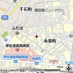 富山県高岡市永楽町7-23周辺の地図