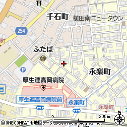 富山県高岡市永楽町6-32周辺の地図