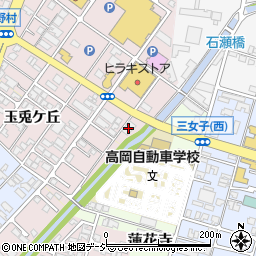 ａｕショップ高岡野村店周辺の地図