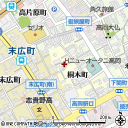 富山県高岡市御旅屋町31周辺の地図