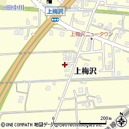 富山県滑川市上梅沢243-5周辺の地図