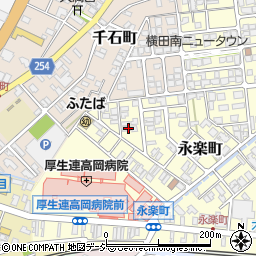 富山県高岡市永楽町6-33周辺の地図