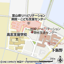 北陸銀行富山県リハビリテーション病院 ＡＴＭ周辺の地図