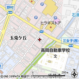 富山県高岡市野村622周辺の地図