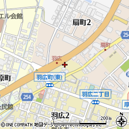 ほっかほっか亭羽広店周辺の地図