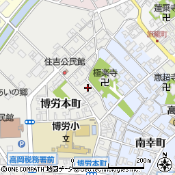 富山県高岡市博労本町7周辺の地図