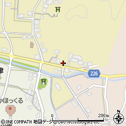 石川県かほく市笠島イ周辺の地図