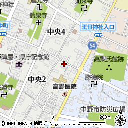 原豆腐園周辺の地図
