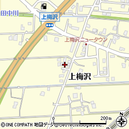 富山県滑川市上梅沢243周辺の地図